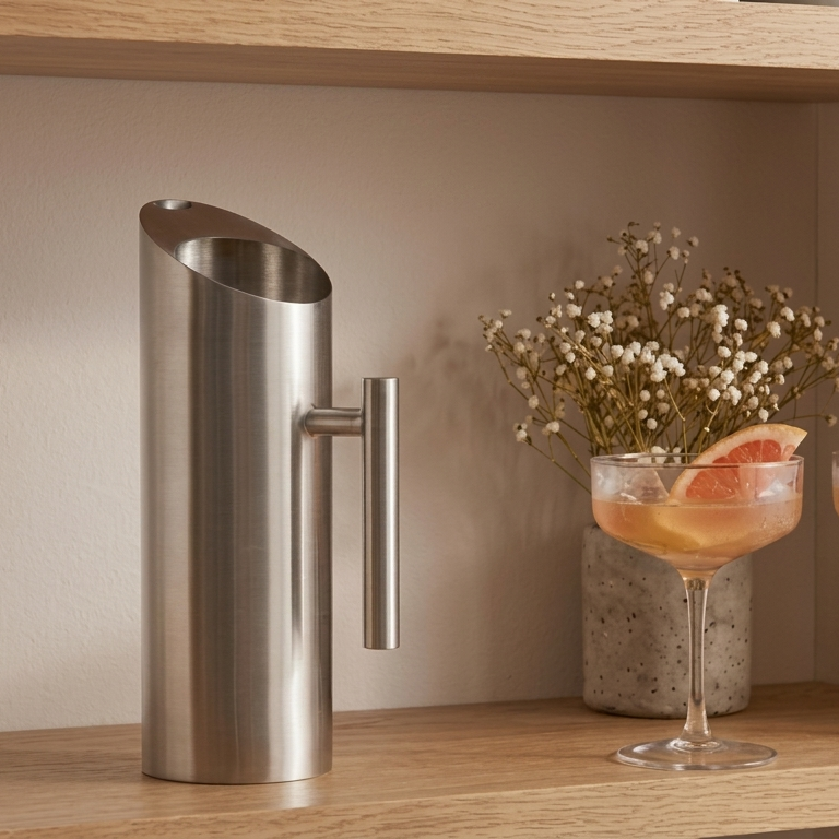 Jarro de Inox No. 07 | Cylindric Minimal