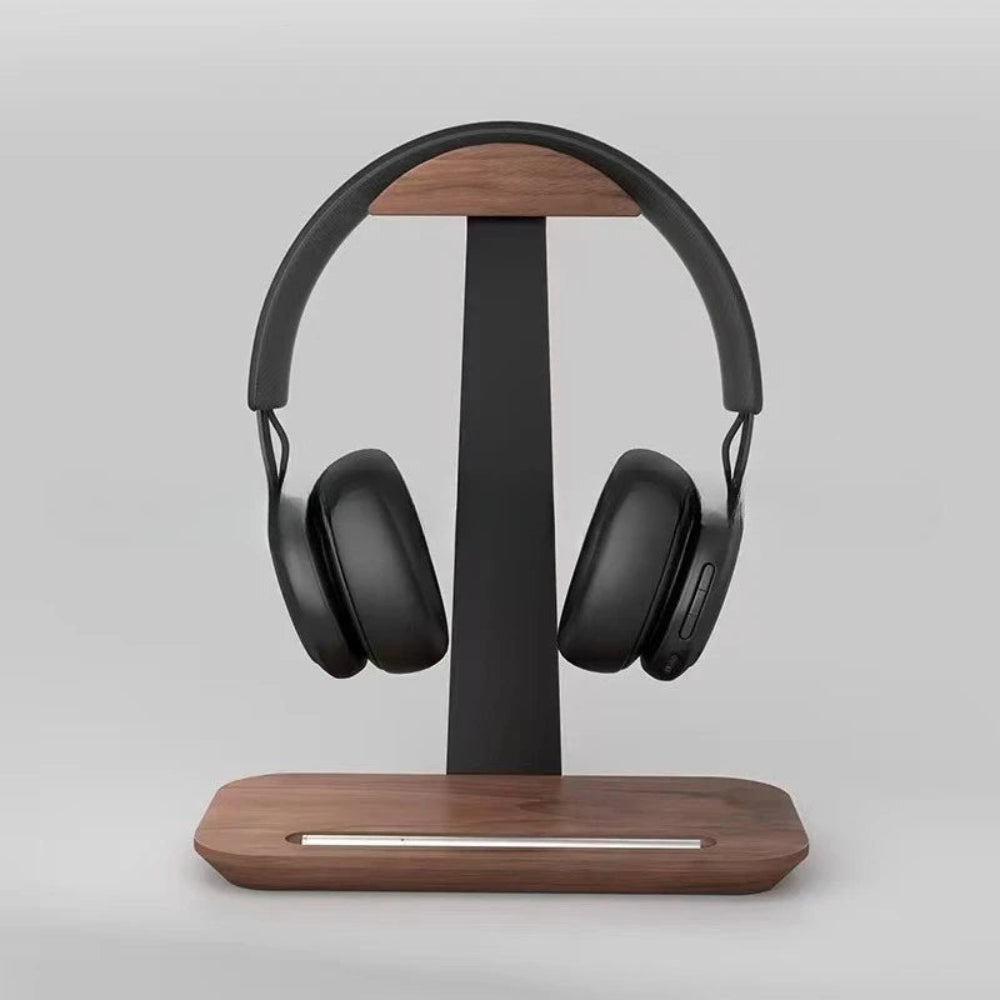 Suporte de Auscultadores No. 06 | Walnut & Pen Slot