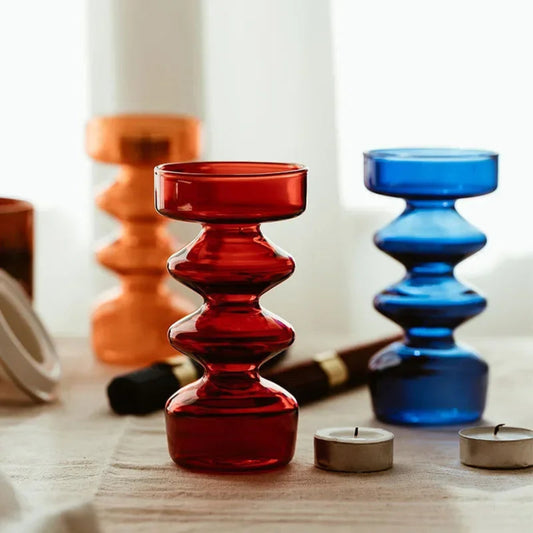 Castiçal de Vidro No. 01 | Retro Stacking