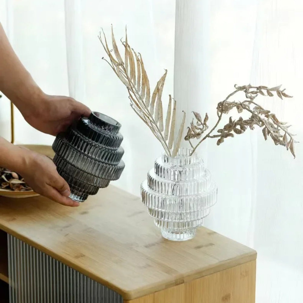 Jarra de Vidro No. 169 | Tiered Grain