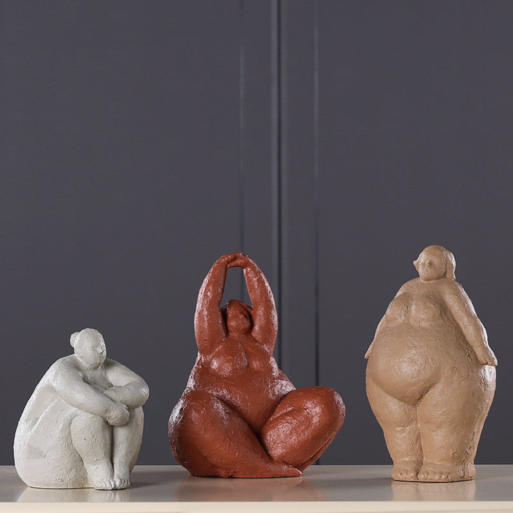 Escultura de Resina No. 18 | Silhueta & Presença
