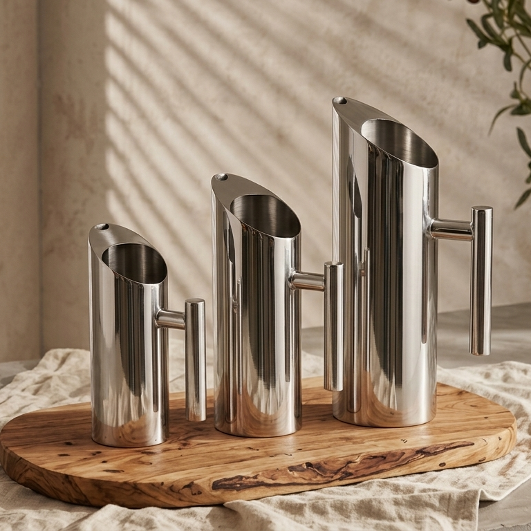 Jarro de Inox No. 07 | Cylindric Minimal